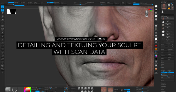 Detailing And Texturing Your Sculpt Using Scan Data Detailing And Texturing Your Sculpt Using Scan Data